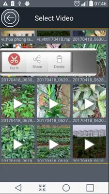 MP4 Video Cutter android App screenshot 1